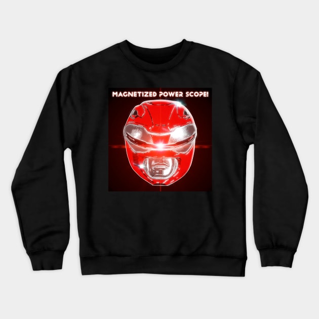 Magnetized Power Scope Crewneck Sweatshirt by creativespero